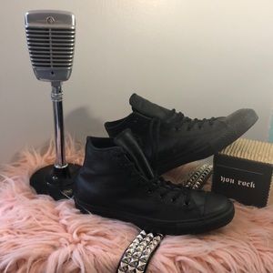 Converse Leather High Tops